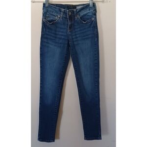 Aeropostale Kids Teen Jeggings Dark Wash Skinny Jeans Blue Size 000 Regular